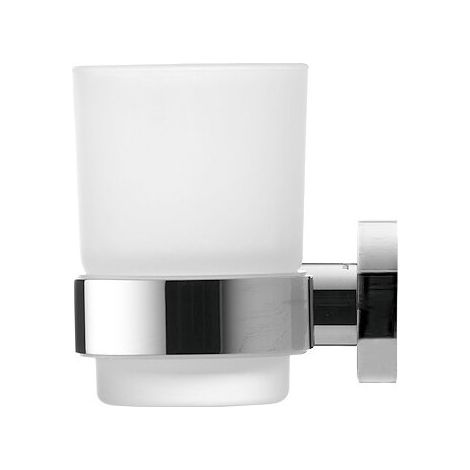 DURAVIT 0099194600 D-Code Support de verre gauche, noir (1/4)