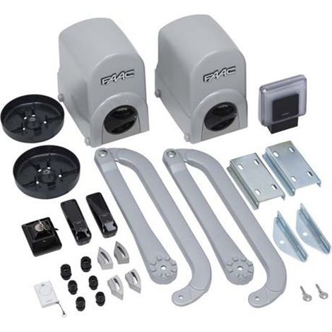 FAAC ENERGY KIT 104575 24v 391 Automazione Cancello Battenti a Bracci Articolati