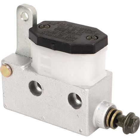 Maître-cylindre de frein, pompe, construction métallique, installation simple, 12,8 cm, pour karting, quad et SSV. (1/5)