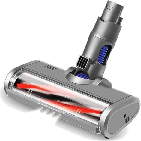 Trade-Shop LED Elektrische Turbodüse / Bodendüse / Staubsaugerdüse / Bürste kompatibel mit Dyson V6 Trigger beutel- und kabelloser Handstaubsauger