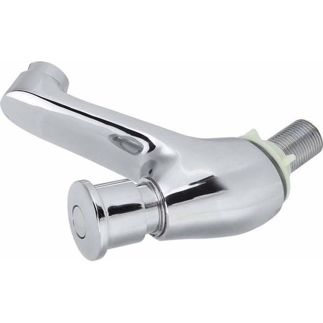 Robinet de lavabo temporisé en cuivre G1/2 pour la maison, la cuisine, la salle de bain et les lieux publics (1/5)
