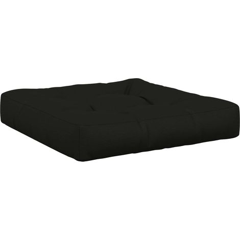 1-teiliges Sitzkissen VIANEN 100 % Polyester Schwarz vidaXL (1/5)