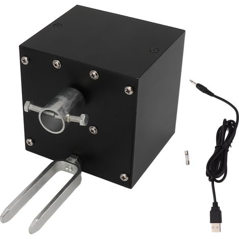 Moteur de gril en aluminium à torsion élevée, charge de 70 kg, moteur de gril double usage avec câble USB de 1,5 m (1/5)