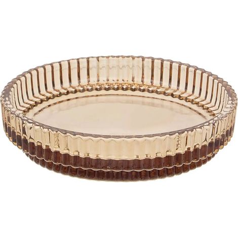 Porte-Savon en Verre "Solis" 11cm Ambre (1/2)