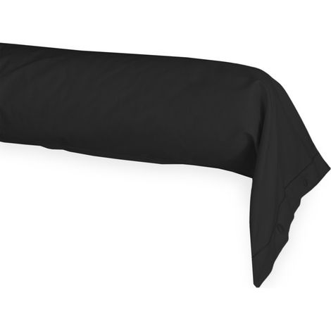 FEDERA coussin PARIS cylindrique français barre transversale TUBULAR fabriqué en Italie Cm. 40x180 Noir
