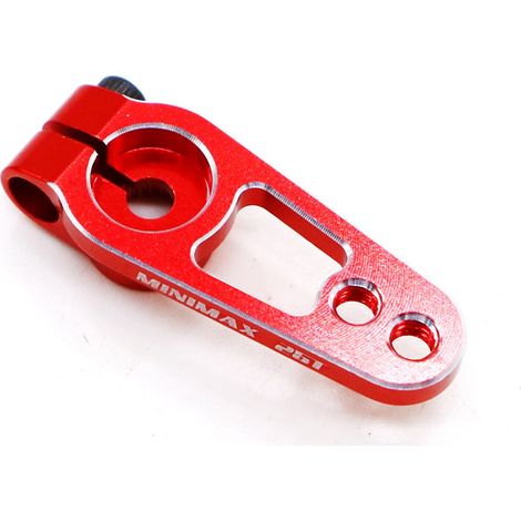 Accessoire bras servo haute précision 25T, rouge (1/2)