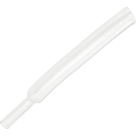 TRU COMPONENTS 1566760 GUAINA TERMORETRAIBILE SENZA COLLA TRASPARENTE 6 MM RAPPORTO DI RESTRINGIMENTO:2:1 10 M (1/2)