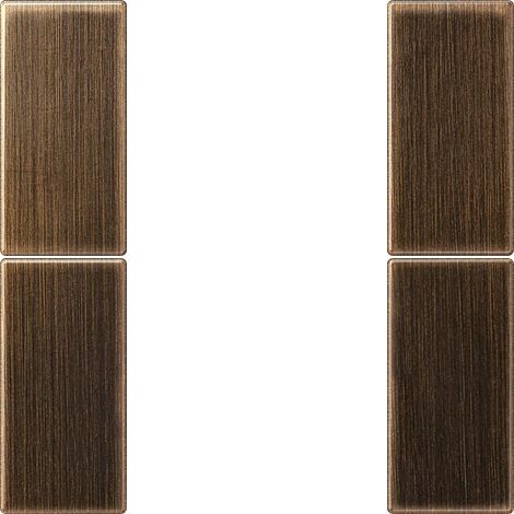 Jung Set tasti, F50, serie LS, ottone antico ME 2502 TSA AT