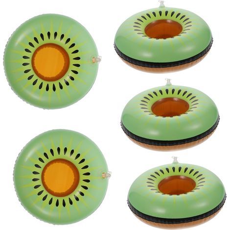 Inflatable Drink Holders for Kids Bath Toys 5 Pieces PVC (1/5)