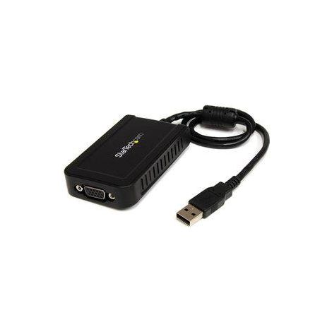 StarTech.com Adaptateur vidéo USB 2.0 vers VGA - Carte graphique externe - M/F - 1920x1200 (1/3)