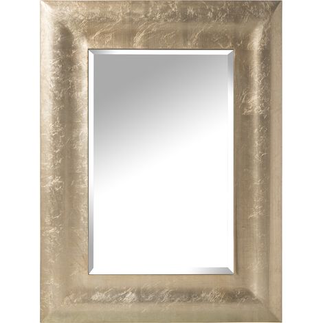 Miroir Bois Champagne 60X2X80 Cm, Bois : Dm (1/4)