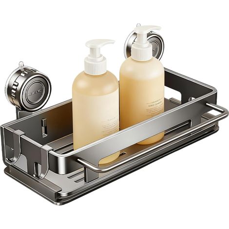 Étagère De Douche À Ventouses - Étagère Organisatrice De Rangement Pour Douche  De Rangement Pour La Cuisine - Pour Savon Tasse Mur Salle De Bain Appartement Dortoir Maison Cuisine (1/5)