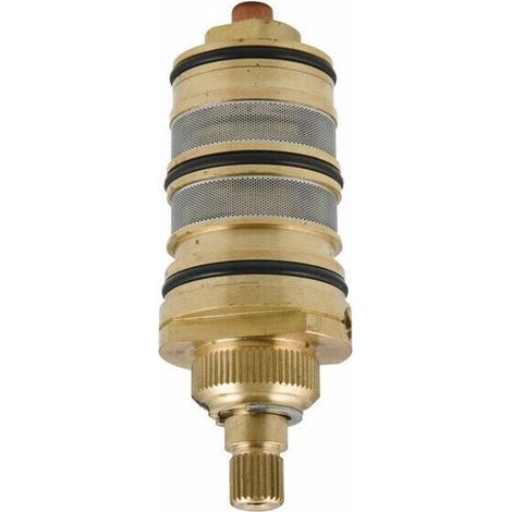 Valve de contrôle de la température, Sucute Robinet thermostatique de douche en laiton avec cartouche et poignée pour mitigeur de douche (1/5)