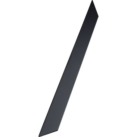 Furnipart Griffleiste Streamline LA256mm - moderner Möbelgriff zum Anschrauben, Aluminium schwarz matt (1/5)