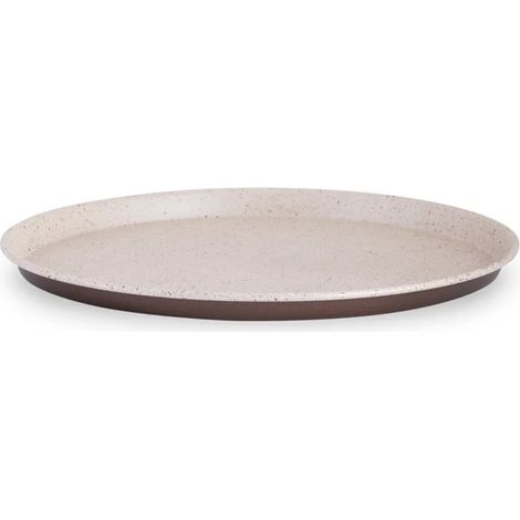 TrAdE Shop Traesio - Tortiera Bordata Bassa Per Pizza Forno Rotonda Antiaderente 32cm Rustic Cucina 367320 - (1/3)