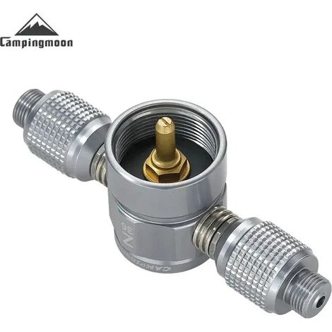 Adaptateur de réservoir de gaz en alliage Z31, adaptateur de lampe pour réchaud à gaz, adaptateur pour un à trois réservoirs de gaz Z36, réchauds portables (1/5)