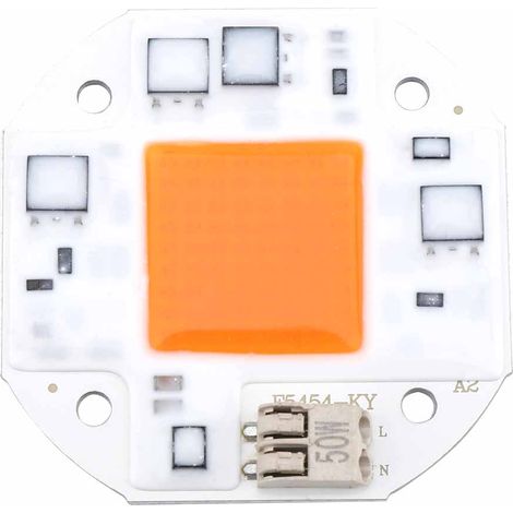 50-W-COB-Vollspektrum-LED-Pflanzenlampe für Pflanzen und Gemüseanbau, Wechselspannung 100–260 V, effiziente Gartenbaubeleuchtung (1/5)