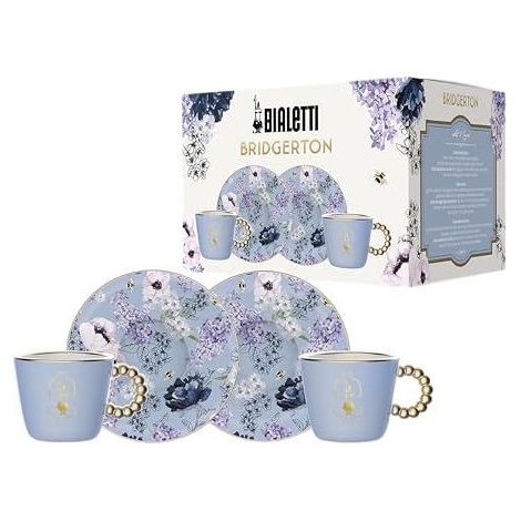Bialetti Modello BRID001 Set di 2 Tazze in Porcellana (1/3)