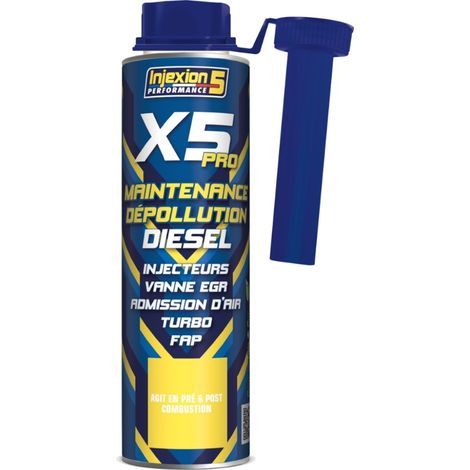 Maintenance dépollution Diesel 300ml Injexion 5