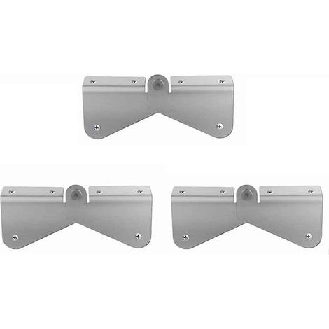 Charnière de descente de gouttière à charnière relevable (lot de 3) (1/4)