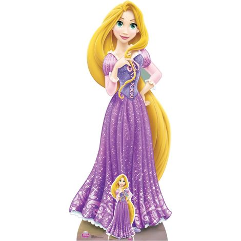 Figurine en carton Disney Princesse Raiponce H 161 CM