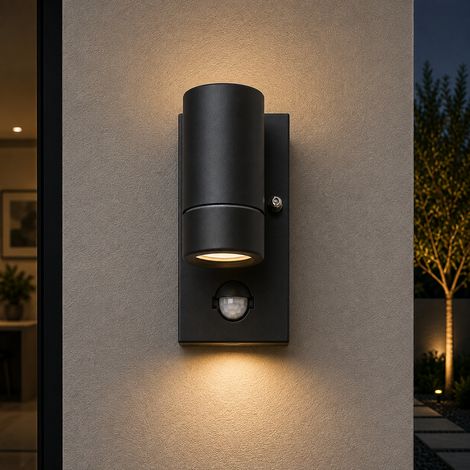 Aplique Exterior RABALUX "Medina" 1xGU10 Sensor IP44 [RAB-8834] (1/5)