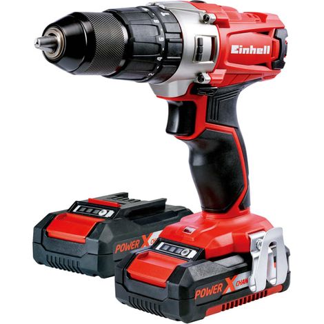 Taladro percutor EINHELL bateria litio TE-CD 18 4513834