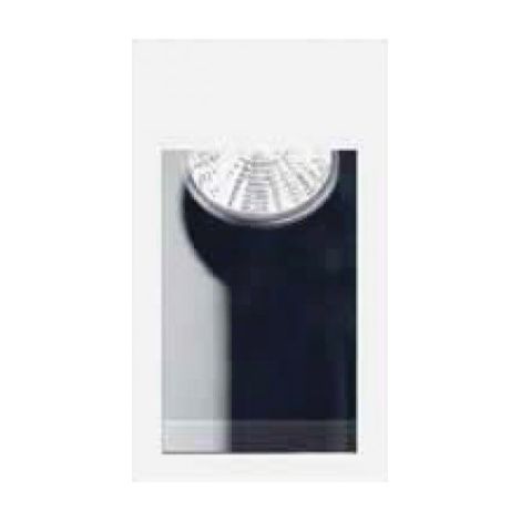 Encastré mural rectangle 140X90mm métal blanc pour lampe 12V culot G5.3 50W max (non incl) sans transfo KAWA TRAJECTOIRE 116901 (1/2)