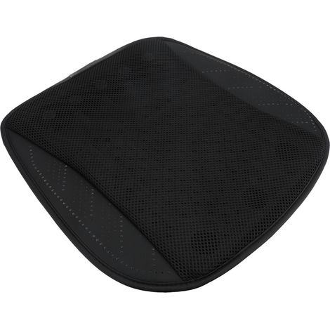 Belüftetes USB-Sitzkissen mit 5 Lüftern, 43 x 43 cm, Schwarz