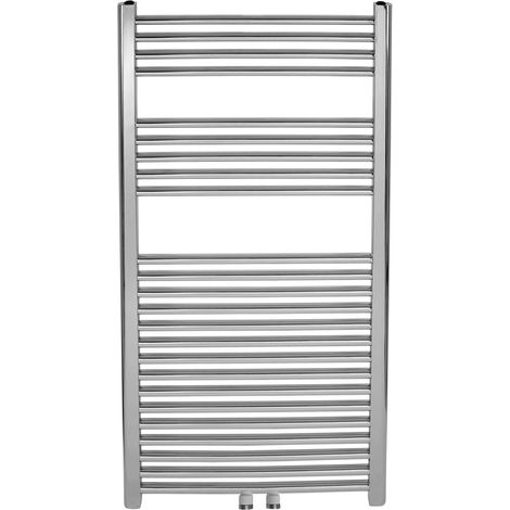 Novaservis Toalleros eléctricos - Elemento calefactor recto 45 cm, cromado 450/1200/RS,0