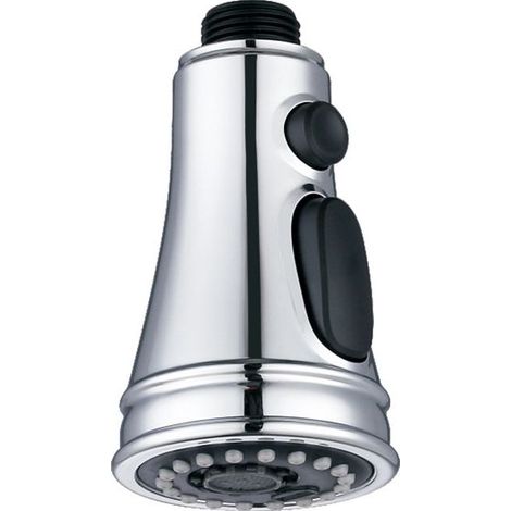Ricarica di doccetta estraibile per lavello da cucina, miscelatore da cucina, doccetta a 3 funzioni compatibile con rubinetti Moen, standard UE, Delta, Kohler e cromati. (1/4)