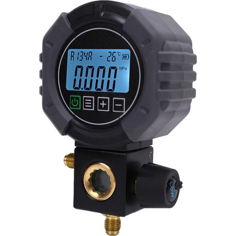 Testeur de pression de réfrigération AC HVAC, compteur numérique à collecteur unique 0-6000 Kpa pour les tests de Diagnostic et la maintenance (1/5)