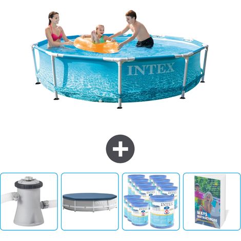 Frame Pool Rund - 305x76 cm - 5-teilig  SCB127 (1/5)