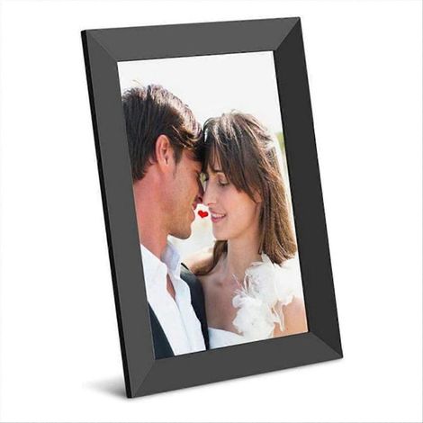 Cadre photo numérique 10,1 pouces 32 Go WiFi P o Frame 1280 x 800 HD IPS Écran tactile Rotation automatique P o Partage via application (UE) (1/5)