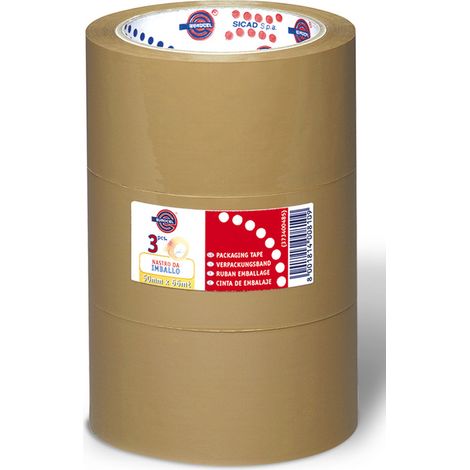 Eurocel Ruban Emballage Pp3166mx50mmhavane - Eurocel (1/2)