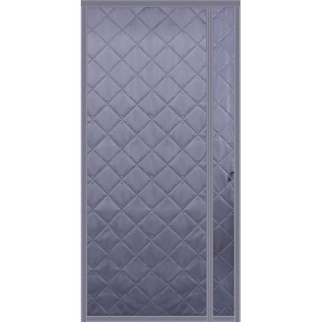 Rideau magnétique isolant thermique 90 x 210 cm Rideau thermique pour se protéger du froid Rideau coupe-vent et écoénergétique Adapté aux animaux domestiques Rideau thermique pour portes de cave (1/5)