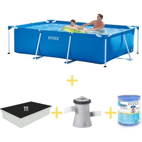 Rechteckiger Frame Pool - 260x160x65 cm - 4-teilig S21250 (1/5)