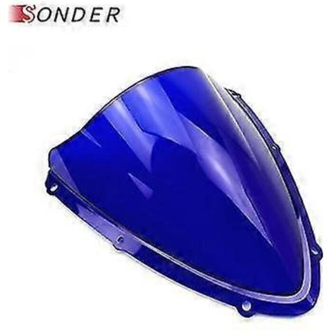Pare-brise double bulle pour Suzuki K8 GSX-R 600/750 (2008-2010) - Bleu (1/5)