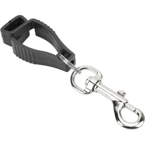 Pince de travail Clip de Gants Multifonctionnel Pince Portable Anti Perte Outils de Travail de Sécurité sport Noire (1/4)