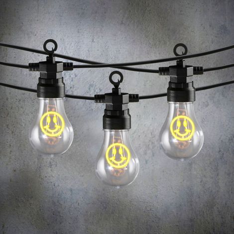 Luca Lighting Guirlandes lumineuses Jaune H11xl6xL450cm (1/3)