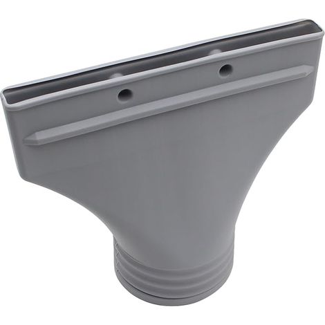Adaptateur de Tuyau d'Évacuation pour Climatiseur Mobile, Connecteur Plat pour Fenêtre, Adaptateur de Fenêtre pour Climatiseur, Hotte, Sèche-linge, 22x25x2 cm, Gris (1/3)