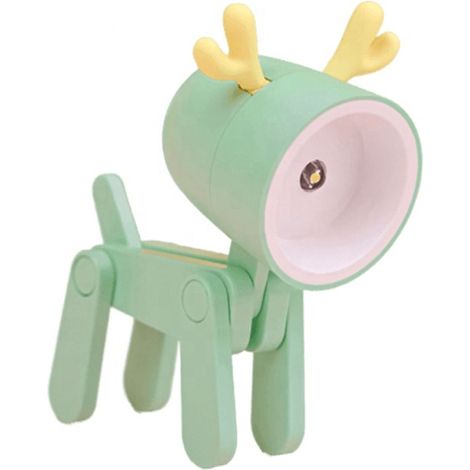 Lampada da scrivania pieghevole, mini lampada a batteria per ragazze e ragazzi (1/4)