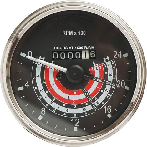 Indicatore giri motore, contagiri per Massey Ferguson, codice OEM 890421M92, S.41076 Breckner Germany (1/4)