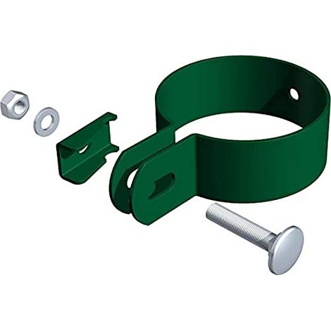 Alberts 563530 Fascetta finale, verde, per Ø palo 60 mm (1/2)