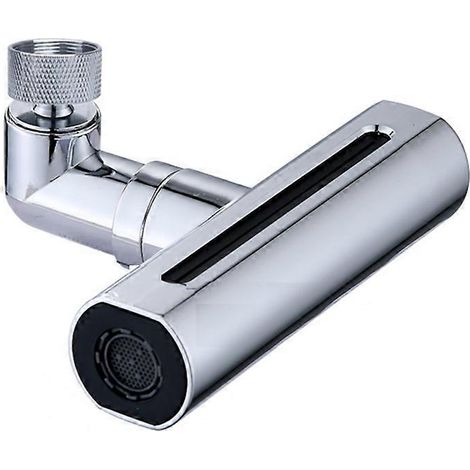 adaptateur d'extension pour robinet de cuisine à effet cascade, pivotant à 720°, 4 modes, multifonctionnel, avec jet d'eau sous pression, B (1/5)