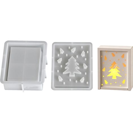 Moldes de silicona eficientes para las fiestas - copo de nieve