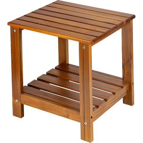 Table D'Appoint en Teck pour L'Extérieur (1/5)