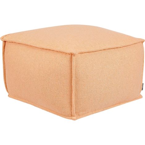 Pouf SHERALI Baumwolle Orange