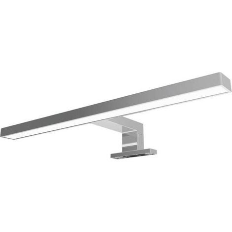 Aplique Espejo Baño LED 10W - Fijación En Espejo, Mueble O Pared - Blanco Cálido