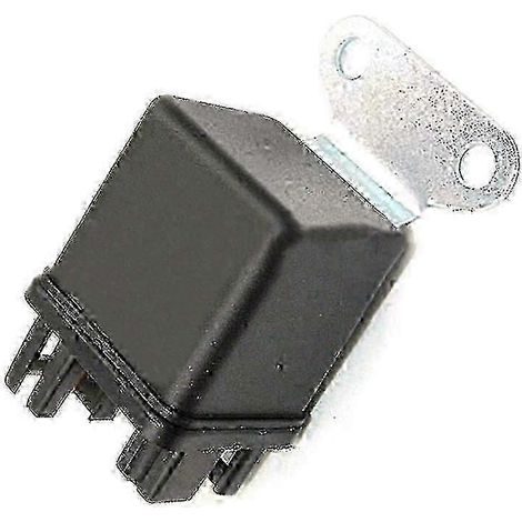 Relé de enchufe de precalentamiento, relé de precalentamiento de 12 V, fabricado en plástico negro, fácil de instalar, duradero, adaptador directo, compatible con los modelos Mitsubishi MR8B-451, MM43 (1/5)